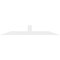 Ekena Millwork Portland Architectural Grade PVC Gable Bracket, 96"W x 16"H x 2"D x 6"F, 4/12 Pitch GBP096X16X0206POR00 - alternate 5